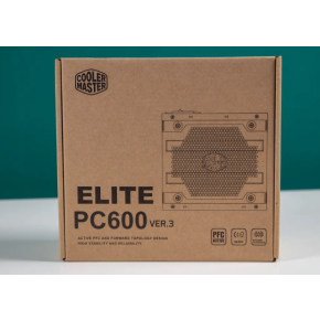 NGUỒN MÁY TÍNH COOLER MASTER ELITE V3 230V PC600 600W (MÀU ĐEN)